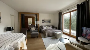 Expose Schickes Garten Apartment in Kitzbühel in Kurzzeitmiete