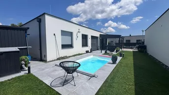 Expose Exklusiver Bungalow mit Pool - sonnige Ruhelage nahe dem Neufelder See