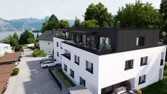 Expose Projekt TW02 - Penthouse im Zentrum mit Seeblick und Gebirgsblick