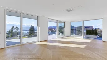 Expose THE PENTHOUSE: Projekt "LIVING FRAMES", 158m² Wohnfläche, schöner Seeblick, Eigengarten (!)