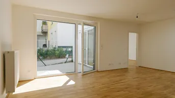 Expose Neubauwohnung gleich beim Reumannplatz – geräumige 2-Zimmer mit Terrasse!