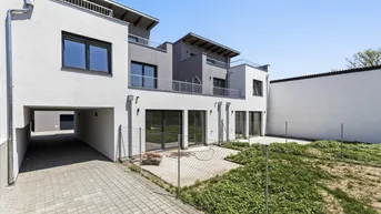Expose Familiengerechte Einfamilienhäuser komplett in ZIEGEL-Massivbauweise - mit Doppelgarage und schöner Dachterrasse mit Aussicht!