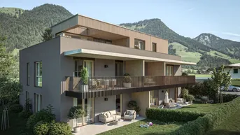 Expose Maisonettewohnung mit Garten im Neubau in Walchsee zu verkaufen