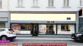 Expose ++TOP &gt;&gt;&gt; BRANCHENFREI! BESTLAGE TABORSTRAßE + GROßES STRAßEPORTAL + Hohes Potenzial! ++Fußgänger Frequenz &amp; U-Bahn++