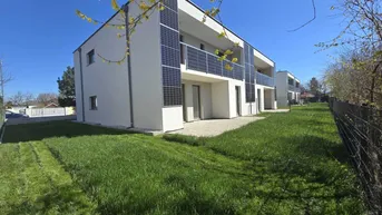 Expose Neues Zuhause in Ruhelage Pottendorf: Blick aufs Grün mit Photovoltaikanlage, Kaminanschluss im Wohnzimmer, Loggia, Terrasse, 5-Zimmer, Garage, und vielen Stauräumen!