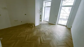 Expose ERSTBEZUG + Traumhafte 2-Zimmer-Wohnung in 1200 Wien/Grenze 1090 Wien + Loggia 8,46 m² + 400m U4 Friedensbrücke entfernt
