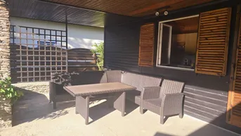 Expose + SOMMERAKTION - EINMALIGE CHANCE + Ferienhaus am Neufelder See - Möglich auch als Zweitwohnsitz - paar Minuten vom Badesee entfernt - Privatstraße um nur € 44.900,-
