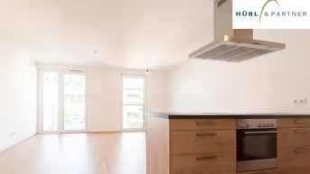 Expose 2 Zimmer Wohnung mit Balkon, Einbauküche und Fußbodenheizung | elektrische Außenbeschattung