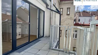 Expose Wunderschöne -klimatisierte -2 Zimmer DG Wohnung mit Süd-West-Terrasse in den Innenhof // ZWEITBEZUG