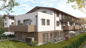 Expose Traumhafte 4-Zimmer-Wohnung mit Balkon und Tiefgaragenplätzen in zentraler Lage von Elixhausen!
