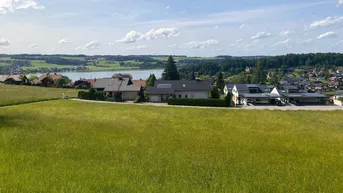 Expose Baugrundstück mit Seeblick Panoramalage Mattsee