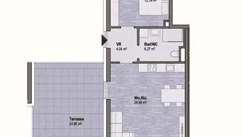 Expose Wohnen in Graz Geidorf - Exklusive Eigentumswohnung (49m²) mit Terrasse in bester Lage! Provisionsfrei