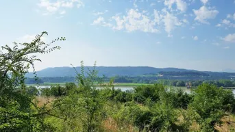 Expose Baugrund an der Donau bei Melk mit Traumausblick bis zum Ötscher
