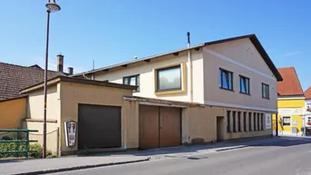 Expose Wohn- und Geschäftshaus mit Nebengebäuden und Garten im Ortszentrum von Maria Anzbach
