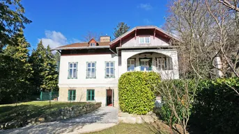 Expose Charmante Jahrhundertwende-Villa auf Südhang im Pressbaumer Zentrum - TEILSANIERT!