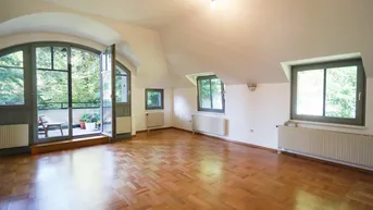 Expose Sehr gepflegte 3-Zimmer Dachwohnung mit Terrasse in Grünlage in Neuwaldegg