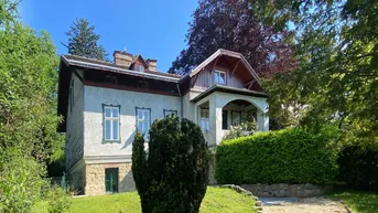 Expose Charmante Jahrhundertwende-Villa auf Südhang im Pressbaumer Zentrum - TEILSANIERT!