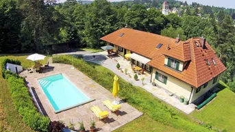 Expose Rarität! Repräsentatives Familienrefugium mit Grünland