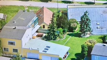 Expose Einzigartiges Liegenschaftspaket! Familiensitz mit Lagerhalle und Gewölbekeller Nähe TULLN