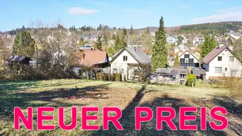 Expose Baugrundstück mit Ausblick in zentraler Ruhelage in Pressbaum