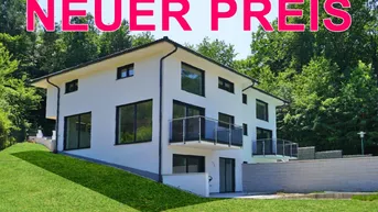 Expose Erstbezug: Schlüsselfertige Doppelhaushälfte mit Pool an der Wiener Stadtgrenze