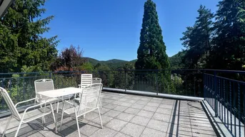 Expose Charmante 5-Zimmer Villenetage mit traumhafter Terrasse und Wienerwaldblick am Sagberg