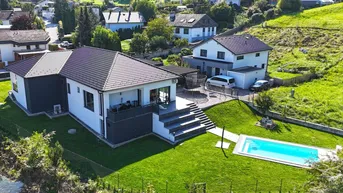 Expose Perfekter Familienhit! Moderner Bungalow mit Pool in Wolfsgraben