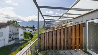 Expose Reihenmittelhaus mit Garten und Dachterrasse in Nofels