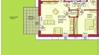 Expose Kemmelbach. Top 1/5 geförderte 3 Zimmer Wohnung | 113 m² Garten | Miete mit Kaufrecht.