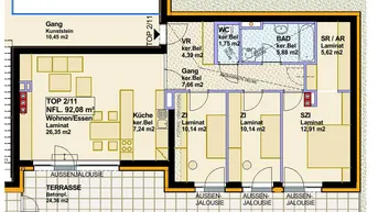 Expose Geförderte Dachgeschoßwohnung in Miete mit Kaufoption | schöne Dachterrasse.