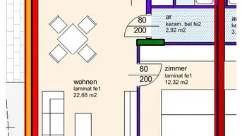 Expose Großriedenthal. Top 3/1 geförderte 2 Zimmer Wohung | 42 m² Garten | Miete mit Kaufrecht.