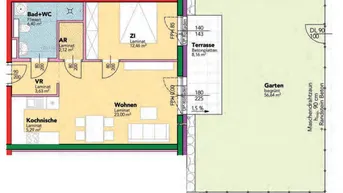 Expose Haag. Erstbezug 53 m² Miete mit Kaufrecht. 