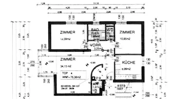Expose Top 4/4. Geförderte 3 Zimmer Mietwohnung | Tiefgaragenplatz.