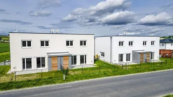 Expose Asparn/Zaya. Geförderte DH-Hälfte Nr. 3 mit 65 m² Garten | 4 Zimmer | Miete mit Kaufoption.