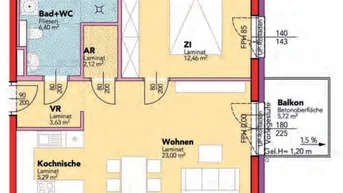 Expose Haag. Erstbezug 53 m² Miete mit Kaufrecht. 
