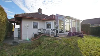 Expose 2522 Oberwaltersdorf - Modernisierter Bungalow mit Vollkeller, Garage, Wintergarten und Swimmingpool in ruhiger Lage!