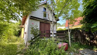 Expose Rarität – Gartenhaus auf Eigengrund mit Ganzjahreswidmung