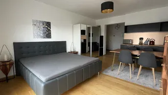 Expose modern möblierte Mietwohnung mit Balkon, Wellnessbereich und Tiefgaragenplatz - Heizkosten inklusive!