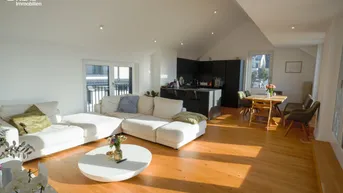 Expose Raum für Leben & Leichtigkeit – großzügige 5 Zimmer-Maisonette mit Sonnenterrassen und unverbaubarem Grünblick