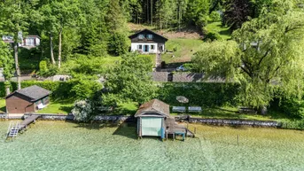 Expose Einzigartige Liegenschaft mit Seegrundstück in Weyregg am Attersee