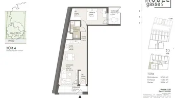 Expose Erdgeschoßwohnung mit separatem Eigengarten