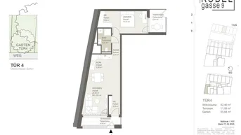 Expose Erdgeschoßwohnung mit separatem Eigengarten