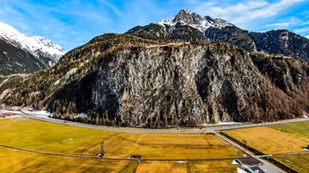 Expose Ausgezeichnetes Grundstück mit Aussicht auf die Berge von Längenfeld