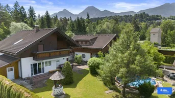 Expose Rarität am Faaker See, Einfamilienhaus mit separatem Gästehaus und Seezugang