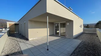 Expose Geförderte 4 Zimmer Dachgeschoss-Wohnung mit Terrasse u. Miete-Kaufoption im Erstbezug