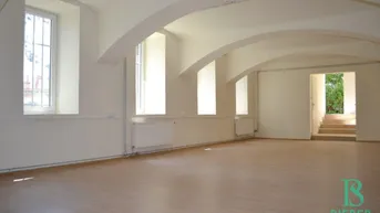 Expose Loft mit Gewölbe im Jugendstilhaus - Als Atelier/Büro/Therapiestudio bestens geeignet!
