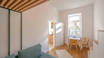 Expose ++NEU++ Einzigartiges 1-Zimmerapartment mit Tischlermöbel, optimal für Anleger!