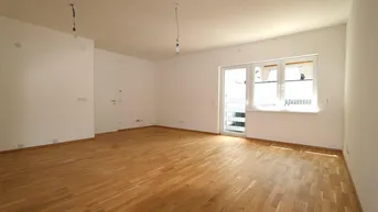 Expose Sorgen Sie für Ihre Zukunft vor - ERSTBEZUG - SCHLÜSSELFERTIG! Perfekte 3-Zimmer-Wohnung mit ca. 75,16 m² großer Terrasse inkl. kleinen Grünbereichen