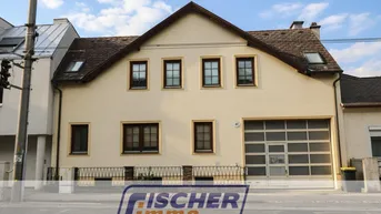 Expose BÜRO- oder ORDINATIONSGEBÄUDE mit einer Nutzfläche von ca. 320 m² inkl. mehreren Garagen- und Autoabstellplätzen