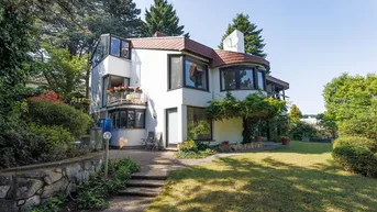 Expose GROßZÜGIGER FAMILIENWOHNSITZ AM HEUBERG IN RUHELAGE MIT INDOORPOOL, WELLNESS, GARTEN &amp; WIEN-BLICK